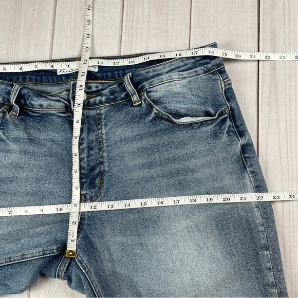 KanCan Exclusively for Maurices Jeans Women’s 18 Blue Ripped Distressed Grunge - Picture 11 of 13